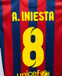Barcelona 2013-14 Iniesta Home Kit (S)