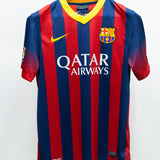 Barcelona 2013-14 Iniesta Home Kit (S)
