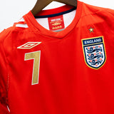 England 2006 Beckham Away Kit (S)