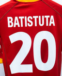 Roma 2001-02 Batistuta Home Kit (M)