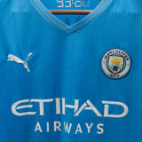 Manchester City 2021-22 Mahrez Home Kit (L)