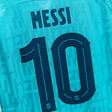 Barcelona 2019-20 Messi Player Issue Third Kit (XL)