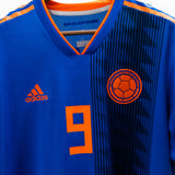 Colombia 2018 Falcao Player Issue Away Kit (XL)
