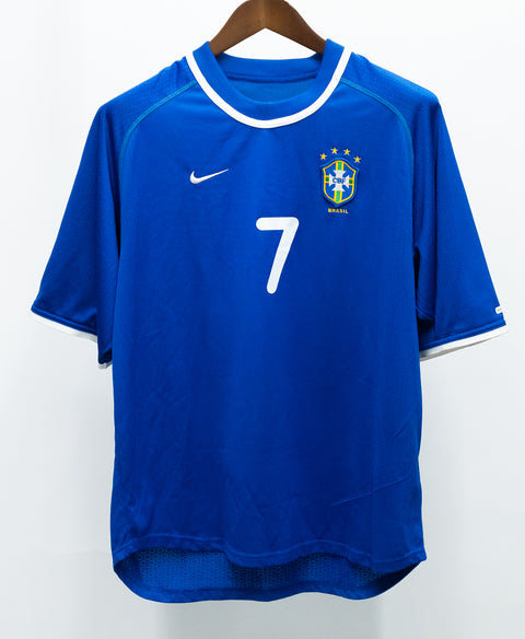 Brazil 2000 Ronaldinho Away Kit (M)