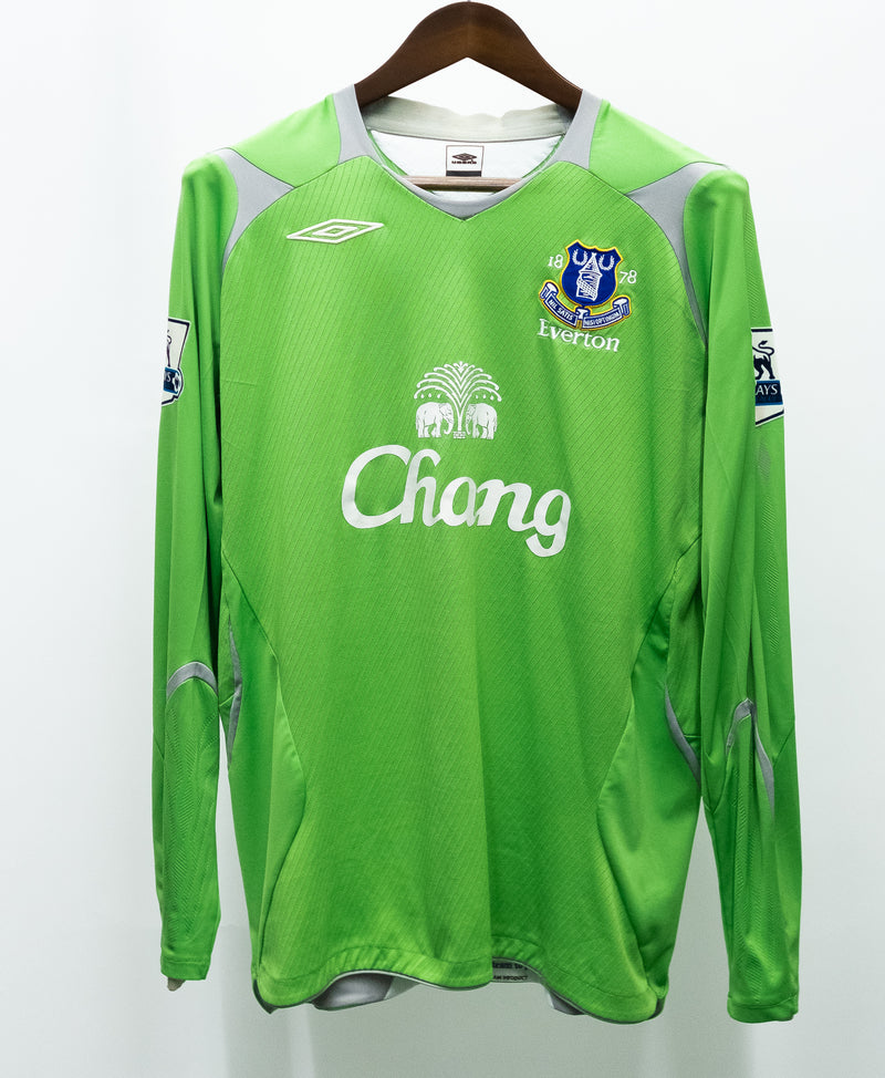 Everton 2008-09 Howard Long Sleeve GK Home Kit (L)