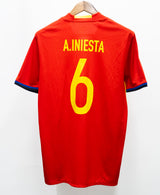 Spain 2016 Iniesta Home Kit w/ Tags (L)