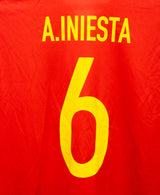 Spain 2016 Iniesta Home Kit w/ Tags (L)