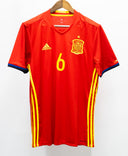 Spain 2016 Iniesta Home Kit w/ Tags (L)