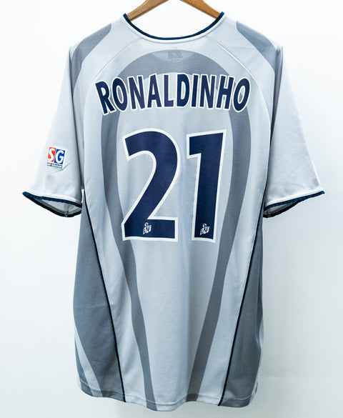 PSG 2001-02 Ronaldinho Away Kit (XL)