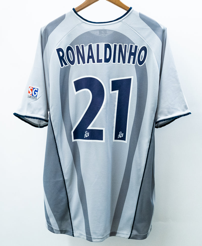 PSG 2001-02 Ronaldinho Away Kit (XL)