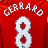 Liverpool 2014-15 Gerrard Long Sleeve Home Kit (S)