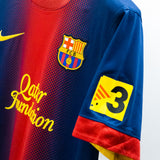 Barcelona 2012-13 Messi Home Kit (M)