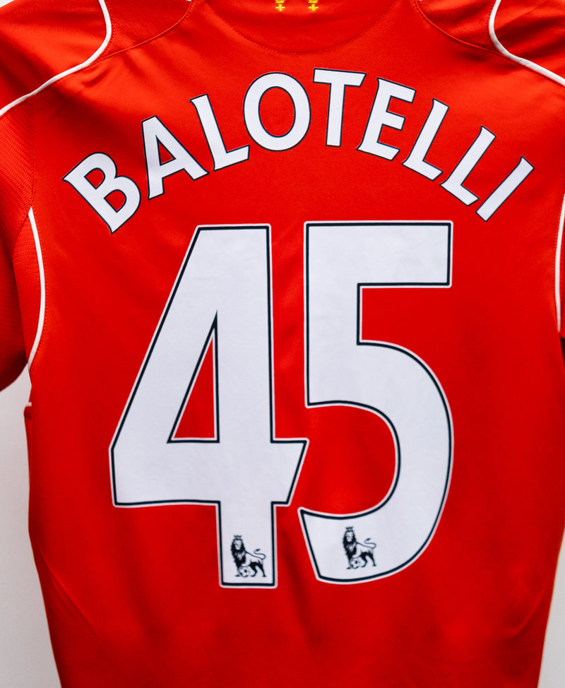 Liverpool 2014-15 Balotelli Home Kit (M)