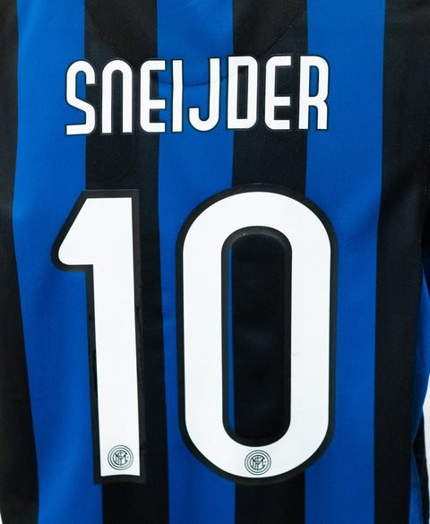 Inter Milan 2009-10 Sneijder Home Kit (S)