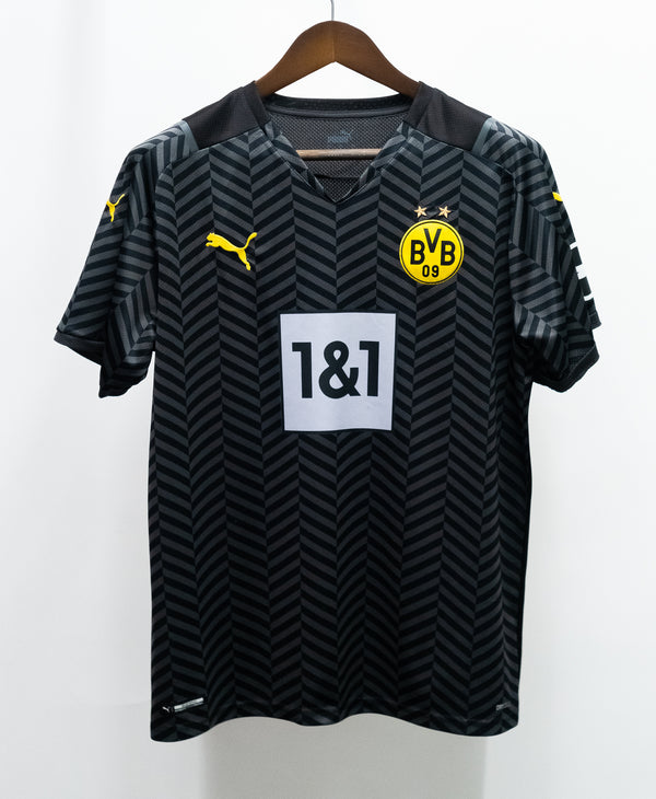 Borussia Dortmund 2021-22 Haaland Away Kit (L)