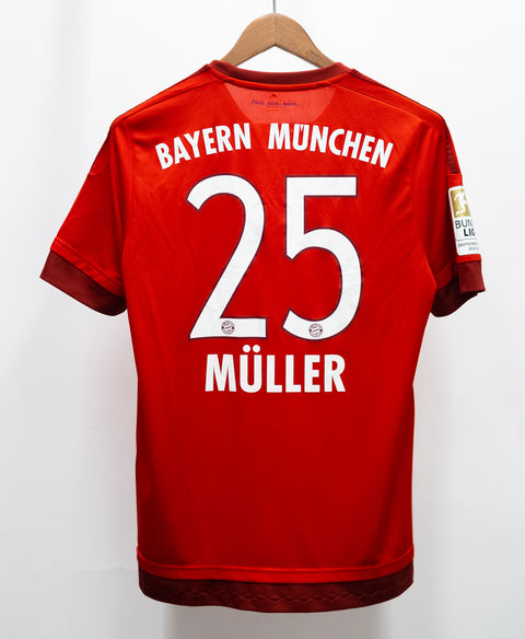 Bayern Munchen 2015-16 Muller Home Kit (M)