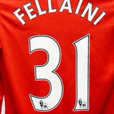 Manchester United 2013-14 Fellaini Long Sleeve Home Kit (YL)