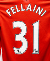 Manchester United 2013-14 Fellaini Long Sleeve Home Kit (YL)