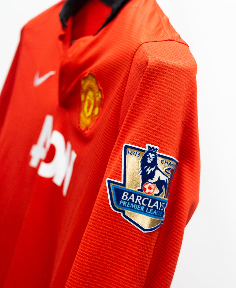 Manchester United 2013-14 Fellaini Long Sleeve Home Kit (YL)