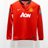 Manchester United 2013-14 Fellaini Long Sleeve Home Kit (YL)