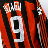 AC Milan 2003-04 Inzaghi Long Sleeve Home Kit (S)