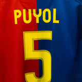 Barcelona 2008-09 Puyol Home Kit (L)