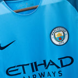 Manchester City 2016-17 Kun Aguero Home Kit (XL)