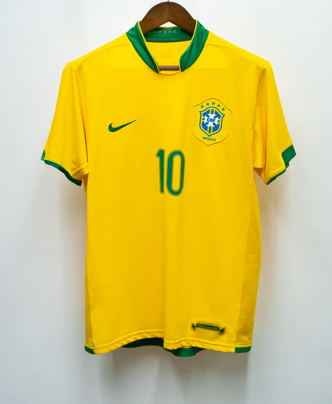 Brazil 2006 Ronaldinho Home Kit (M)