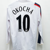 Bolton Wanderers 2005-06 Okocha Long Sleeve Home Kit (M)