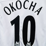 Bolton Wanderers 2005-06 Okocha Long Sleeve Home Kit (M)