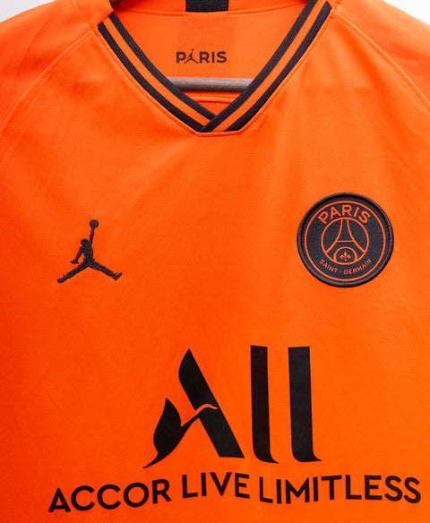 PSG 2019-20 Mbappe Long Sleeve Away Kit (M)