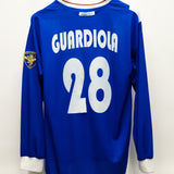 Brescia 2001-02 Guardiola Long Sleeve Home Kit (XL)