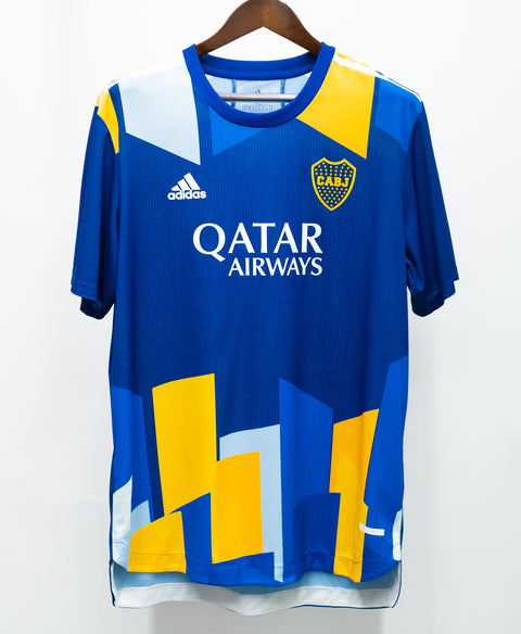 Boca Juniors 2021 Maradona Tribute Player Issue Third Kit (XL)