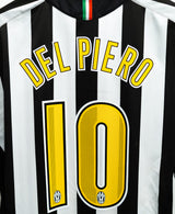 Juventus 2005-06 Del Piero Home Kit (2XL)