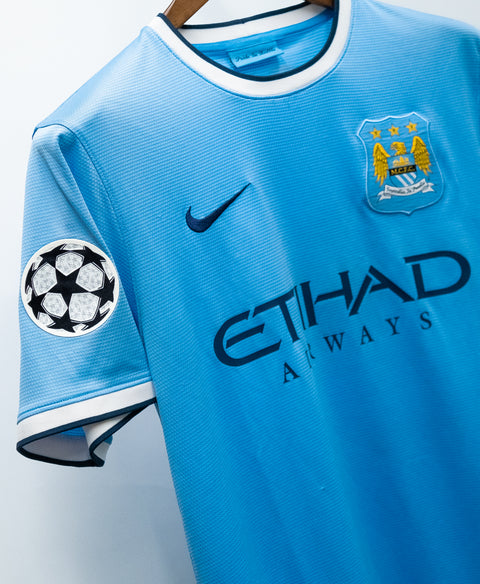 Manchester City 2013-14 Silva Home Kit (M)