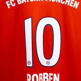 Bayern Munich 2018-19 Robben Long Sleeve Home Kit (XL)