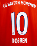 Bayern Munich 2018-19 Robben Long Sleeve Home Kit (XL)