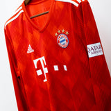 Bayern Munich 2018-19 Robben Long Sleeve Home Kit (XL)