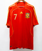 Spain 2008 David Villa Home Kit (2XL)