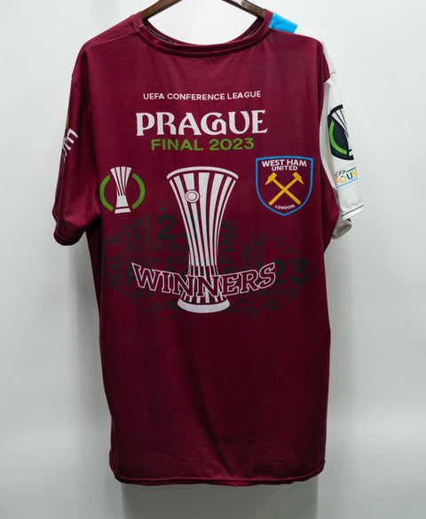 West Ham United 2023 Conference League Bootleg Winners Tee (3XL)