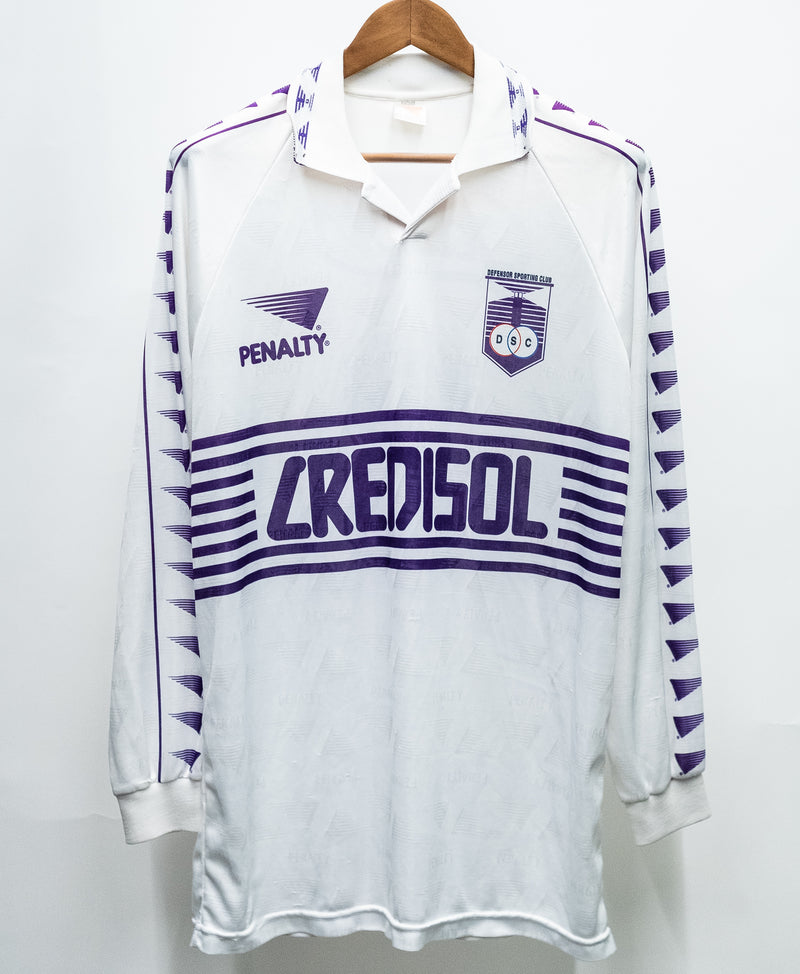 Defensor Sporting Club 1996-97 Long Sleeve Away Kit (XL)