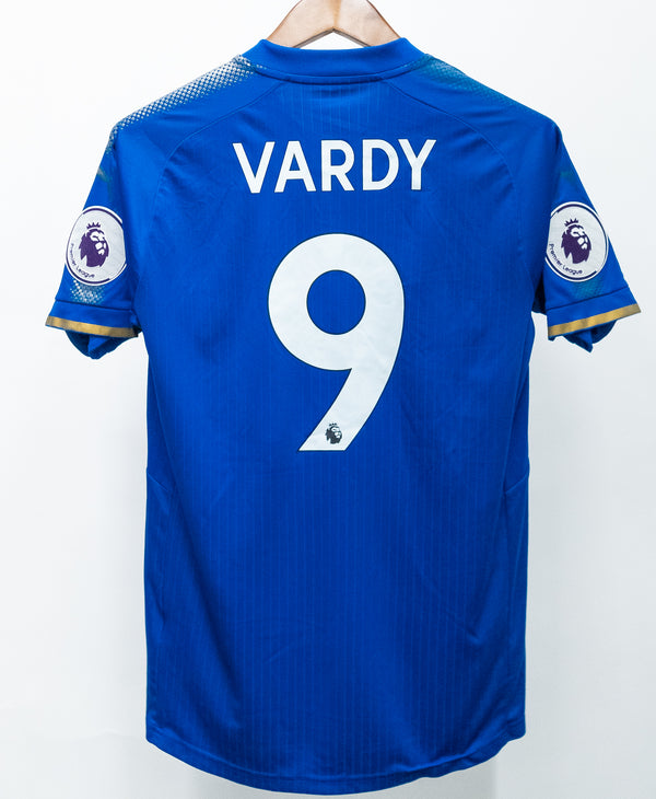 Leicester City 2017-18 Vardy Home Kit (M)