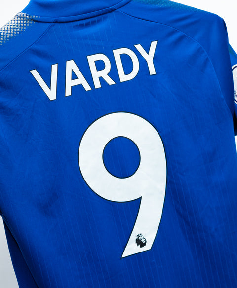 Leicester City 2017-18 Vardy Home Kit (M)