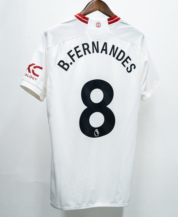 Manchester United 2023-24 B. Fernandes Third Kit w/ Tags (L)