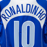 Brazil 2004 Ronaldinho Away Kit (L)
