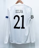 Manchester City 2013-14 Silva Long Sleeve Third Kit (M)