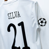 Manchester City 2013-14 Silva Long Sleeve Third Kit (M)