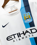 Manchester City 2013-14 Silva Long Sleeve Third Kit (M)