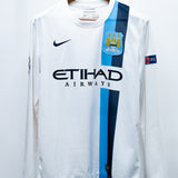 Manchester City 2013-14 Silva Long Sleeve Third Kit (M)