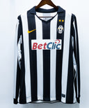 Juventus 2011-12 Chiellini Long Sleeve Home Kit (L)